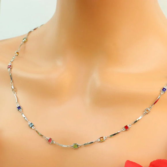 "New Beautiful Design Necklace Chain for Women/Girls, Gift, N533 - Picture 8 of 10